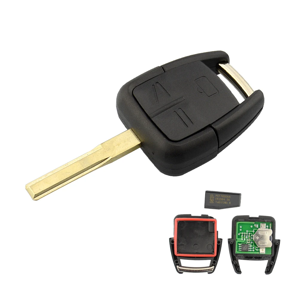 Пульт дистанционного управления OkeyTech для Opel Astra H J G Vectra Zafira Corsa D Omega 433 МГц чип ID40