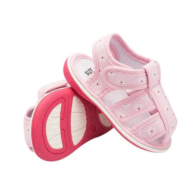 Летняя обувь для новорожденных со звездами; милая обувь для маленьких мальчиков и девочек; обувь для первых ходунков; обувь принцессы
