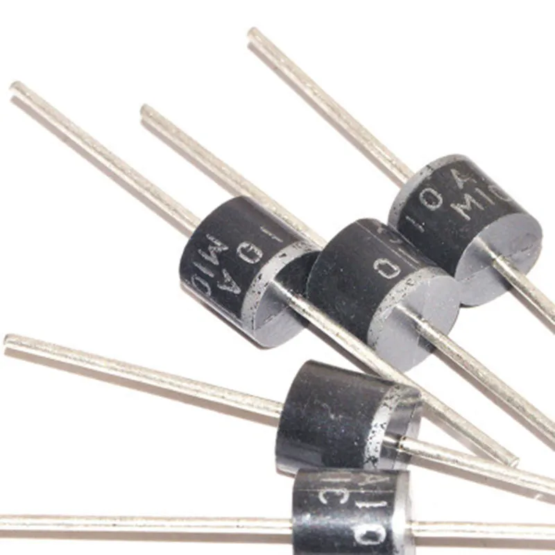 20pcs Rectifier Diode 6A 1000V R 6 6A10in Replacement Parts