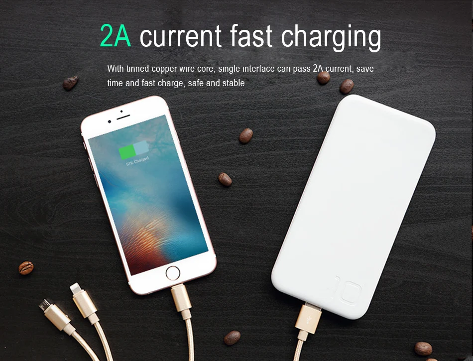 NOHON 3 in 1 USB Cable for iPhone X 8 7 6s Plus Cable Micro USB Type C Cable for Samsung S9 S8 Fast Charging Cable Charger Cord (4)