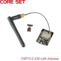 ESP32-CAM WiFi + модуль Bluetooth модуль камеры макетная плата ESP32 CAM с модулем камеры OV2640 2MP с IPEX антенна