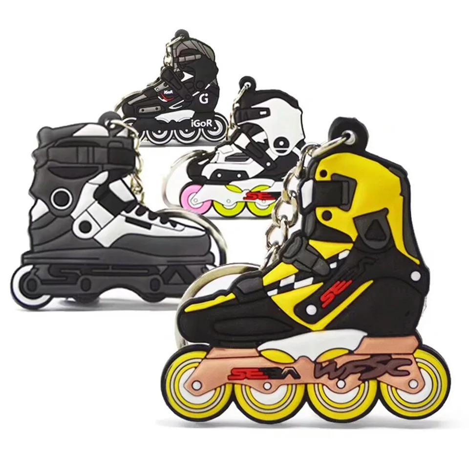 

Original SEBA Inline Skate Keychain SEBA IGOR HIGH CJ KSJ Pendant Rubber Skating Shoes Patines Perfume
