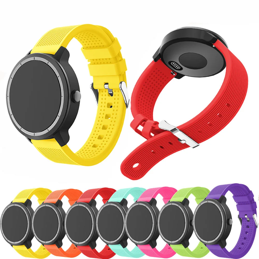 

New Arrival Sport Silicone Smart Watch Band For Garmin Vivoactive 3 Bracelet Replacement Wristband For Samsung Galaxy Active