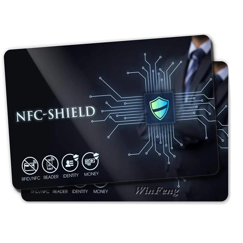 500 шт./лот 13,56 МГц, RFID платы блокатор NFC блокирующая карта анти идентификационная кража банковская карта протектор RFID Блокировка сканирования щит карта