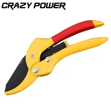 CRAZY POWER High Carbon Steel Gardening Secateurs Grafting Tool Flower Fruit Tree Pruning Shears Bonsai Pruners