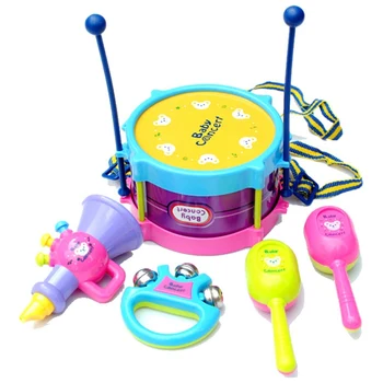 

New Fashion Happy Musical Instrument Set 6 Piece Set Toys - Children's Musical Instrument Toy Gift Set