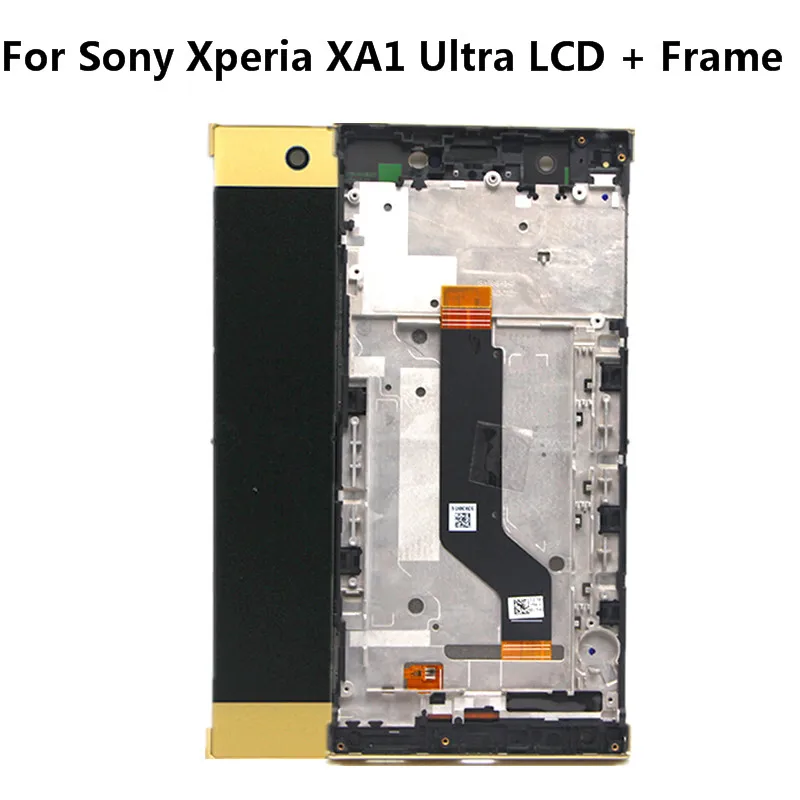 Для Sony Xperia xa1 Ultra G3221 G3212 G3223 G3226 ЖК дисплей с сенсорным стеклом дигитайзер сборка