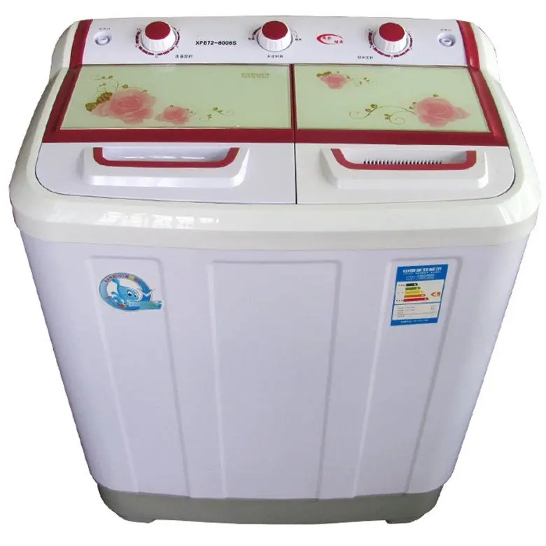 Exquisite high end washing machine / washing machine double barrel