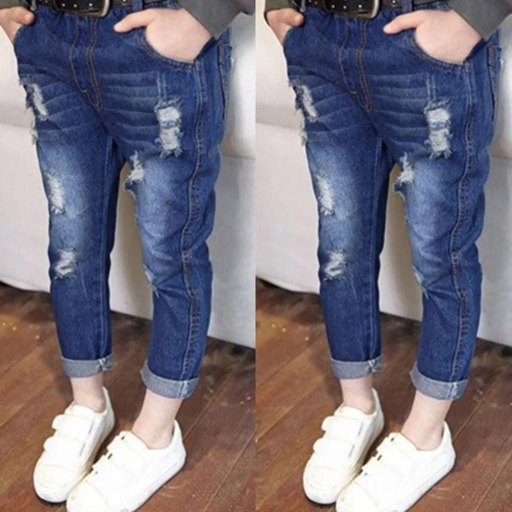 boys cropped jeans
