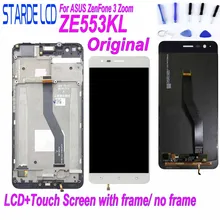Ensemble écran tactile LCD, avec cadre et outils gratuits, pour Asus ZenFone 3 Zoom ZE553KL ZE553 Z01HDA=