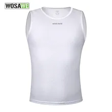 WOSAWE велосипедная майка без рукавов жилет для бега Впитывающее Пот спортивное нижнее белье дышащая велосипедная майка