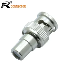 BNC штекер RCA Женский коаксиальный кабельный разъем адаптера F/M муфта для камеры видеонаблюдения 3 шт./партия