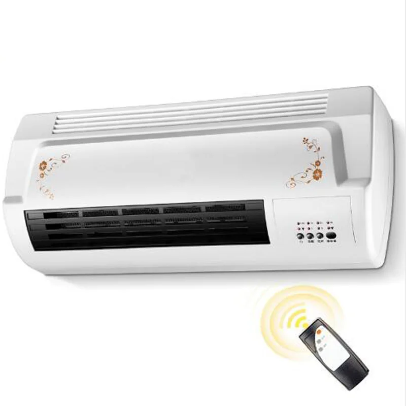 

Warm Cool dual use Air Blower Electric heater fan bathroom wall hanging Warmer Ceramic Thermal heating Radiator conditioner