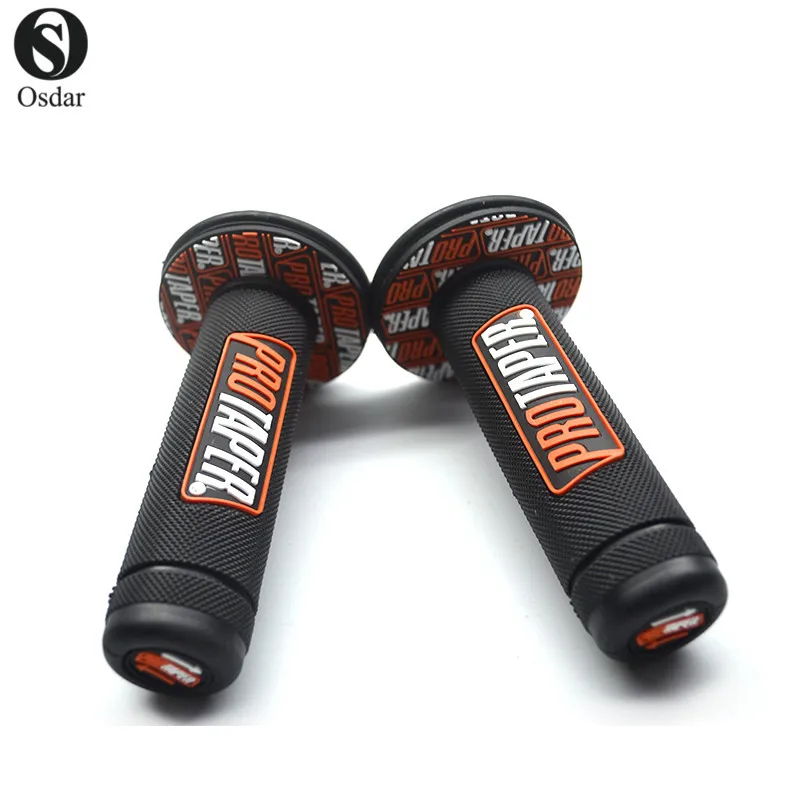 PRO TAPER Motorcycle Protaper Grips motocross Grip Handle Bar DIRT PIT BIKE 7/8" HANDLEBAR RUBBER GEL Dual Density MX Grips