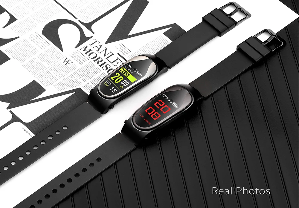 Смарт-браслет KingWear KR04 NRF52832CIAA 4,0 CSR8610 3,0 64 КБ ОЗУ 512кб ПЗУ монитор сердечного ритма спортивный фитнес-трекер