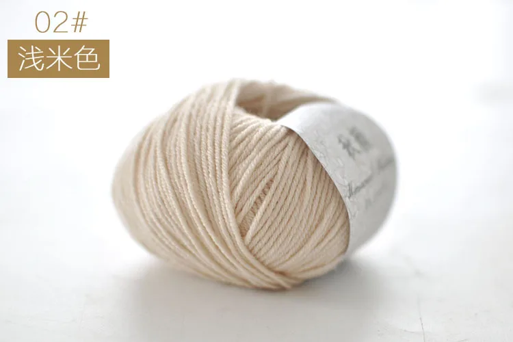50gpc Merino Wool Yarns 5S Wool  Blended Yarns For Hand Knitting Crochet Scarf Yarn Adult Women Men Needles Thread Threads (9)