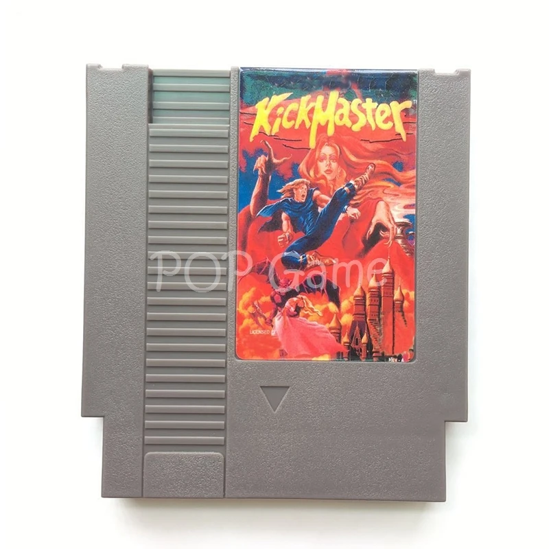 Kick Master 72 Pin игровой Картридж для 8 бит игровой консоли области бесплатно английский язык