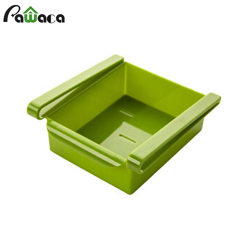 

Refrigerator Storage Box Fresh Spacer Rack Fridge Storage Layer Container Basket Pull-out Drawer Shelf for kitchen organizer