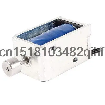 

DC12V 0.2A 150g 25g Force 1mm 5.5mm Stroke Push Pull Solenoid Electromagnet