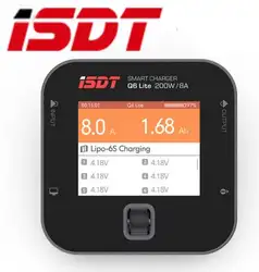 Оригинальный ISDT Q6 Lite 200 Вт 8A мини для карманного зарядного устройства для 2 S-6 S Lipo Батарея RC модель зарядки VS D2 Q6 SC-620