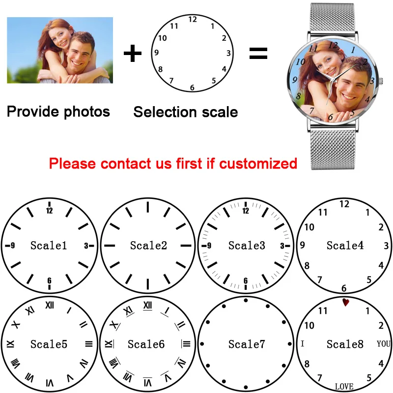 Серебряные Мужские Женские часы с логотипом по заказу смотреть фото часы с принтом циферблат наручные часы с принтом индивидуальные уникальные DIY подарок для любителей