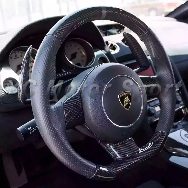 2003-2014 Lamborghini Gallardo LP550 LP560 LP570 Shift Paddle Cover DCF (33)