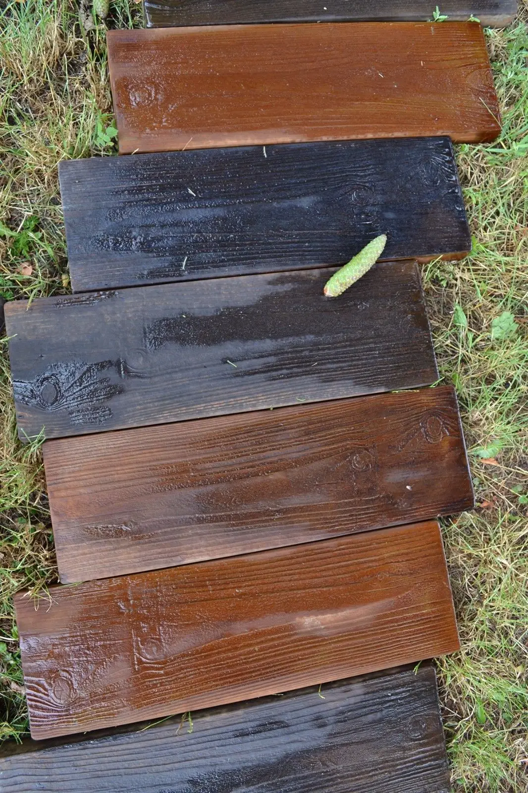 ebay yard garden outdoor living on 2 Pieces Set Molds Old Wooden Boards Concrete Mould Garden Stepping Stone Path Road Brick Mold Yard Diy Decoration Diy Decoration Decorative Decorativedecor Diy Aliexpress