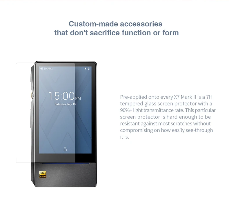 FiiO X7II with Balacned Module AM3A Android-based WIFI Bluetooth 4.1 APTX Lossless DSD Portable Music Player