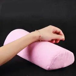Розовый небольшой мягкий Дизайн ногтей рук Подушки Детские ногтей Подушки Детские Подушки маникюрный салон оборудования для Дизайн
