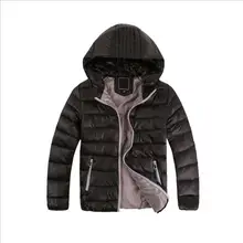 Children’s Outerwear Kids Boy Girl Winter Warm Hooded Coat Children Cotton-Padded Clothes boy Down Jacket kid jackets 3-12 years