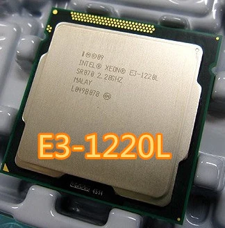 Intel E3-1220L  e3 1220L  2.20GHZ Dual-Core 3MB SmartCache E3 1220L LGA1155 TPD 20W  can work top cpu