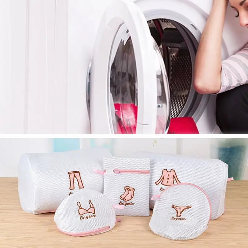 5 قطعة/المجموعة سستة كيس غسيل شبكي الجوارب الملابس الملابس الداخلية الصدرية غسل حامي أكياس الغسيل تخزين منظمة 5 قطعة/المجموعة سستة كيس غسيل شبكي الجوارب الملابس الملابس الداخلية الصدرية غسل حامي أكياس الغسيل تخزين منظمة