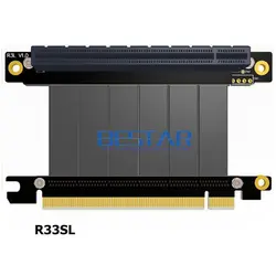 Стояк x16 pci-e 16 до 16 Riser Card удлинитель локоть Gen3.0 5 см 60 см 80 см 1 м 100 см 3.0 PCIe 16x к 16x Extender левый угол