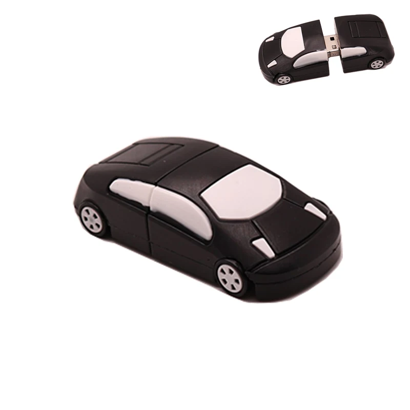 Pendrive cartoon car pen drive 64gb real capacity usb flash drive 4gb 8gb 16gb 32gb 128gb creative gift memory stick u disk cle
