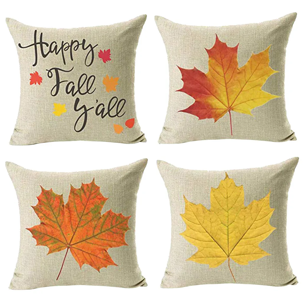 

ISHOWTIENDA 4Pcs Home Decor Cushion Cover Graffi Style Throw Pillowcase Pillow Covers printed sofa decorative cushions