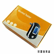 Аутентичные AT6000 Алкоголь тестер спирта безопасность вождения испытательные приборы высокого уровня алкоголя измерительный инструмент