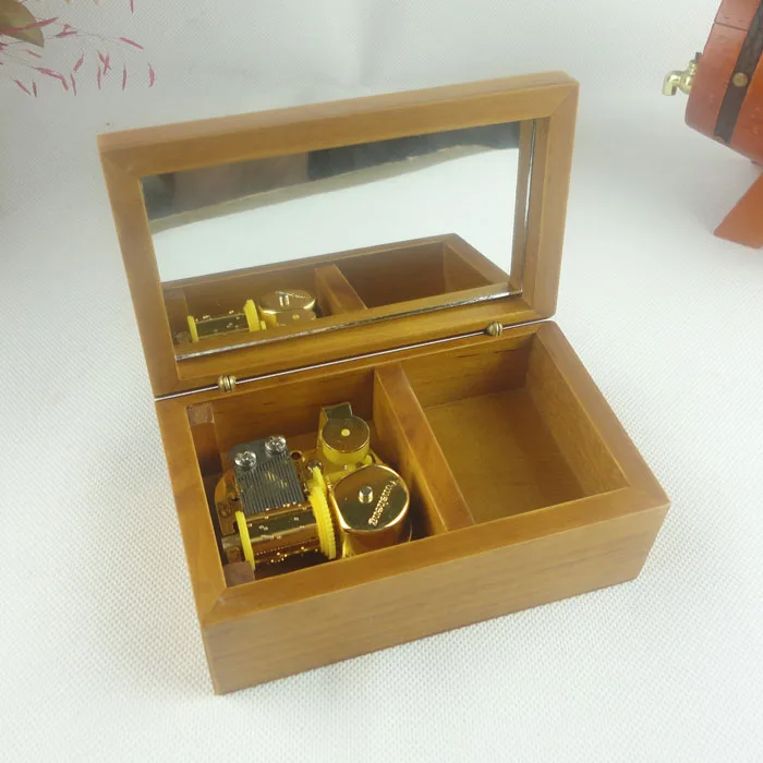 Quality birch jewelry box yunsheng music box music box ...