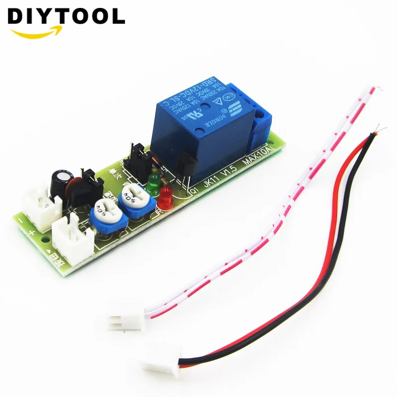 

DC12V 0-120Min Infinite Cycle Delay ON OFF Timing Timer Relay Switch Loop Module