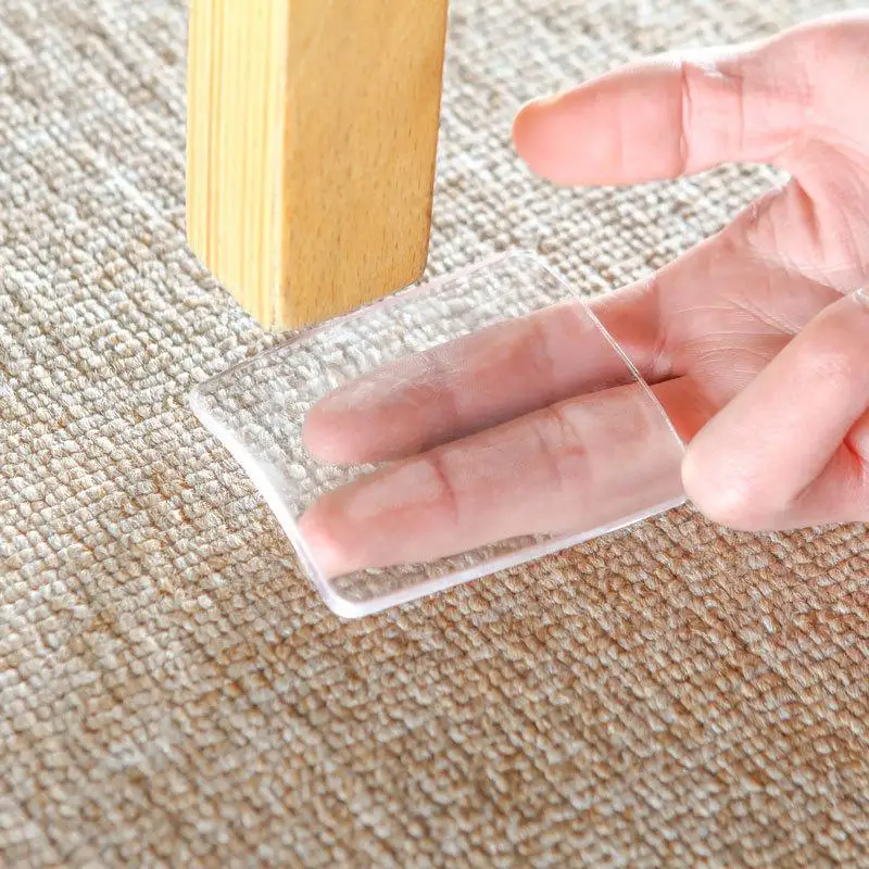 

4Pcs/1Set Non Slip Table Mat Cushion Mute Chair Leg Feet Cap