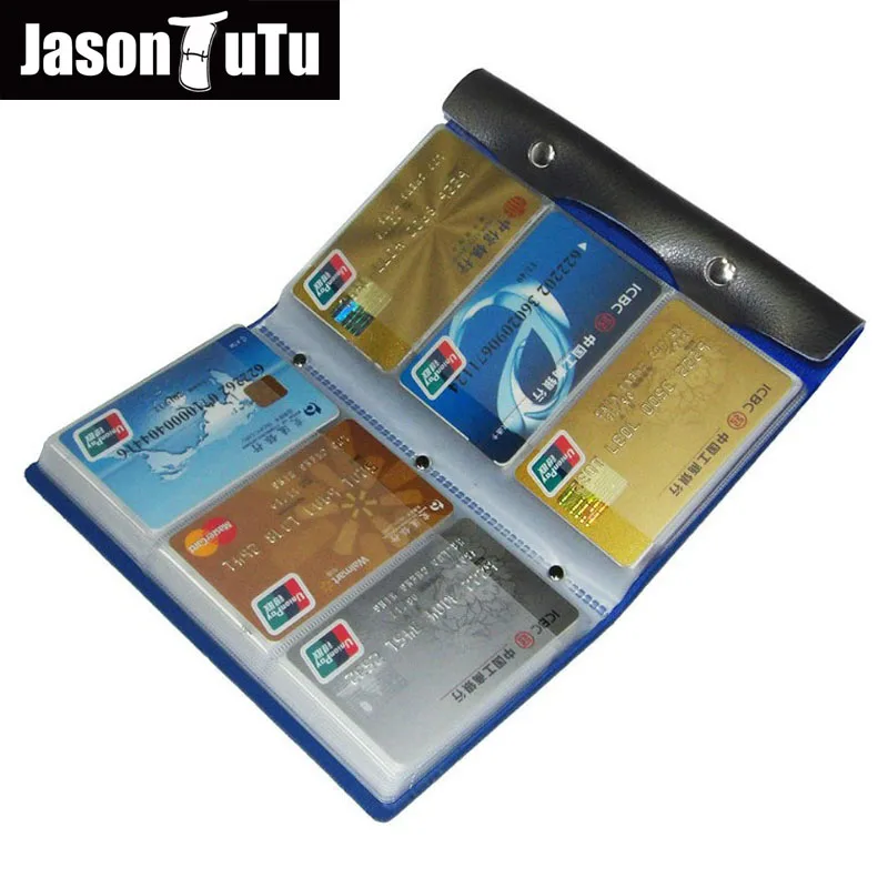 

Aliexpress Hot Sale anti rfid card holder men and women card bags108 card Bank & id card holder credit Promotion gift FB4124