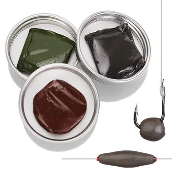 

15g Tungsten Mud Putty Soft Leading Sinker Weight Carp Fishing Weight Sinkers Terminal Tackle Tool Tungsten Mud Fishing Tackle