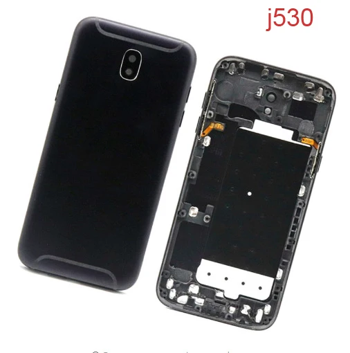 

New For Samsung Galaxy J5 2017 J530 J7 2017 J730 Housing Middle Frame Battery Back Cover With Power Volume Buttons