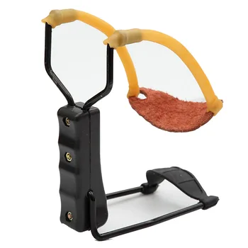 

2019 Professional Rubber Band Slingshot Sling Shot Aluminium Alloy Slingshot Catapult Bow Un-hurtable Outdoor Game Playing Tools