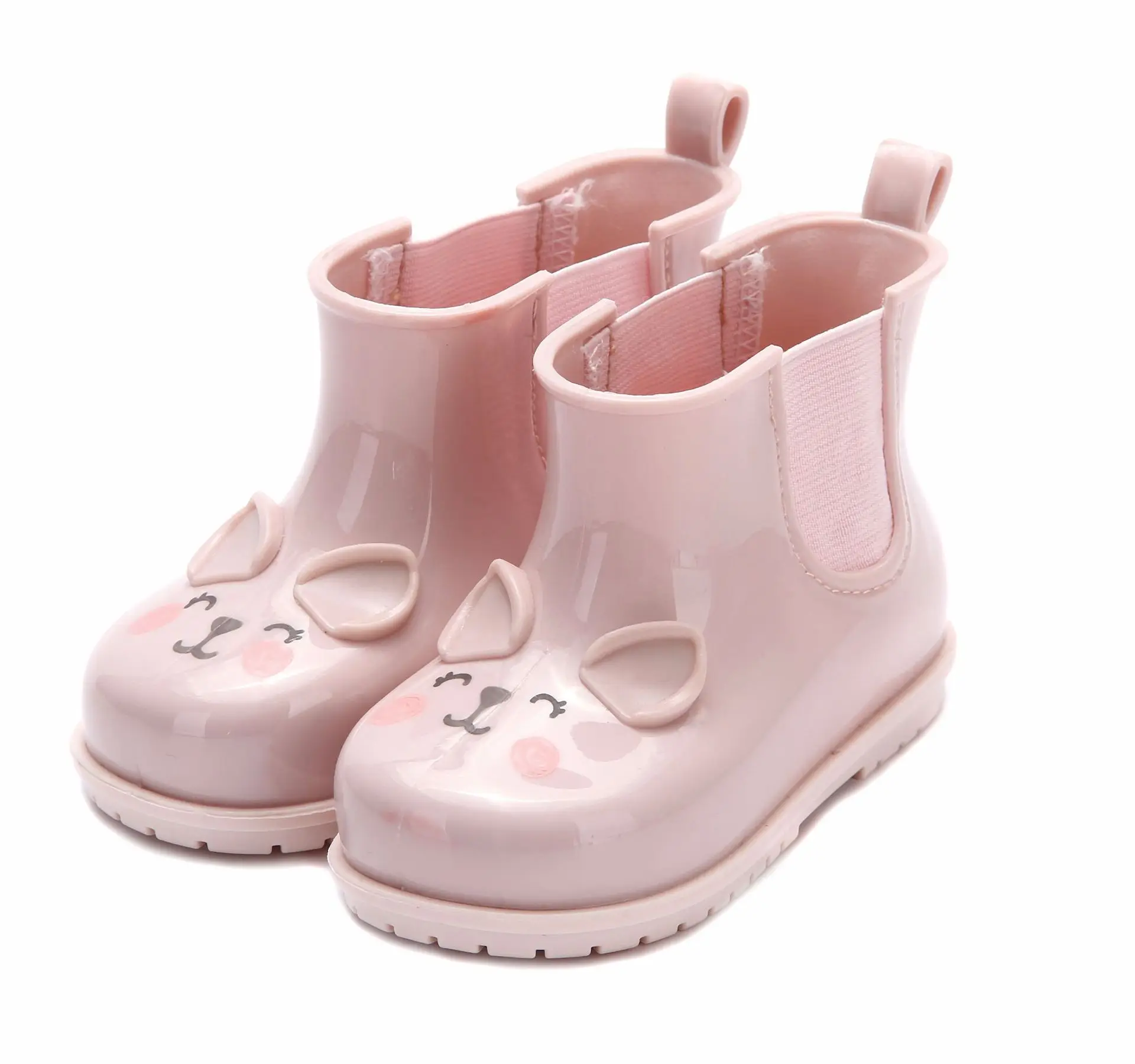 

Brand Kids Rainboots Spring Autumn Baby Girls Rain Boots Warm Beauty Bow Rainboots Fashion Rubber Shoes Toddler Kids Jelly Shoes