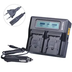 Batmax Сверхбыстрые скорости VW-VBG6 VW VBG6 VWVBG6 LCD Dual charger для цифрового фотоаппарата Panasonic AG-HMC154ER HMC154GK AGHMC154P