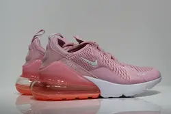 Оригинальный новый черный Nike Air Max 270 для женщин кроссовки Спортивная обувь Открытый удобные дышащие спортивная обувь, с терморегулирующей