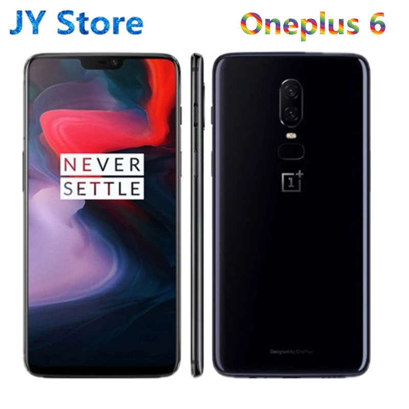 best oneplus mobile phone Original OnePlus 6 8GB 128GB Snapdragon 845 Octa Core AI Dual Camera 20MP+16MP Face ID Unlock Android 8 Smartphone Mobile phone oneplus one cell phone