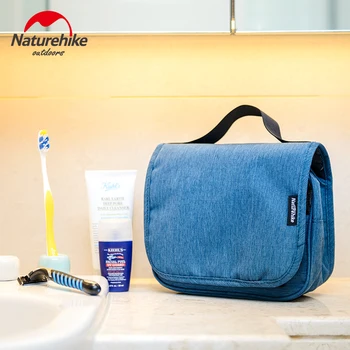 

Naturehike travel wash bags waterproof cosmetic bag folding large capacity outdoor storage packs men and women makeup pocket