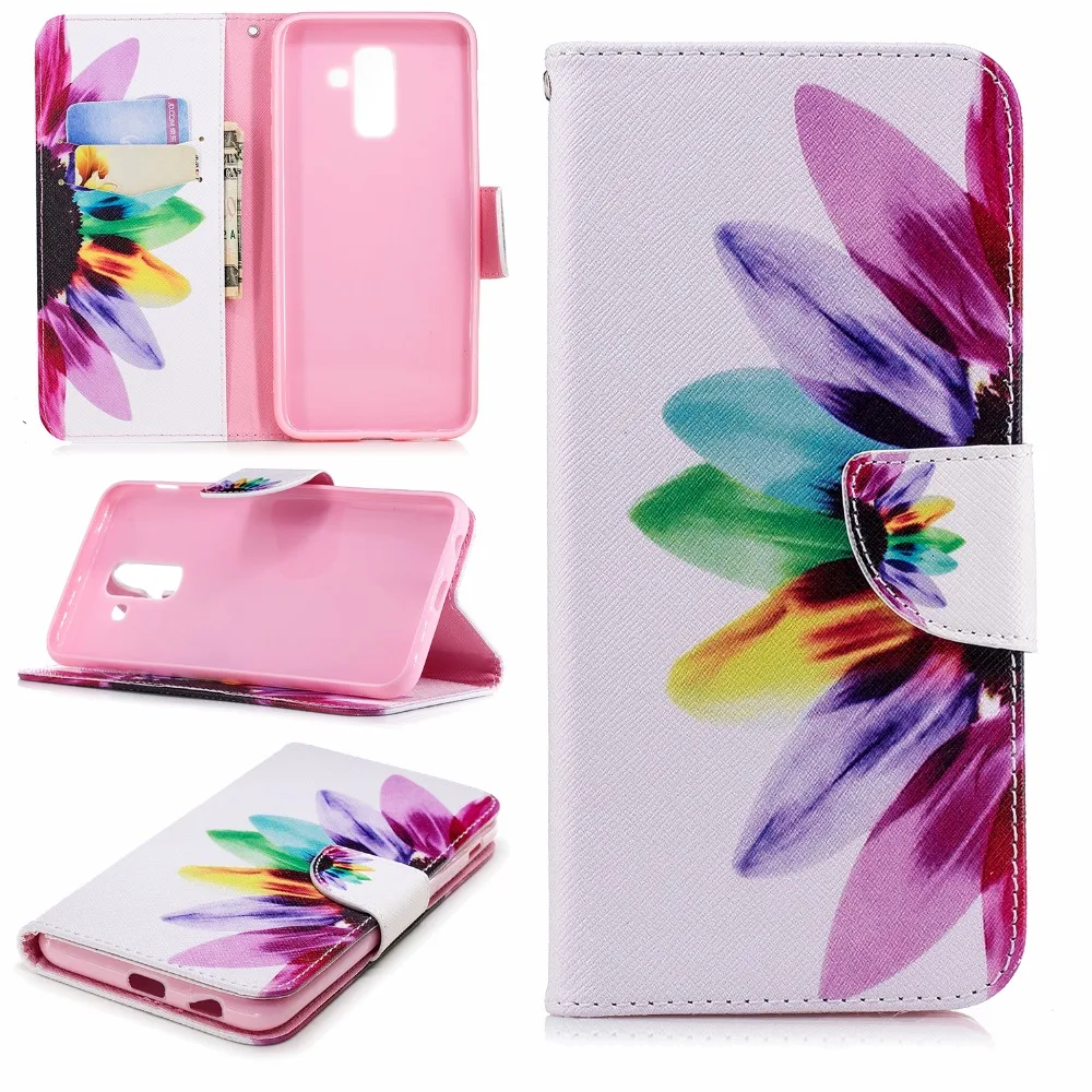 Миндальный цветок сумка-медведь для coque samsung Galaxy A6+ плюс S9 плюс J4 J6 плюс A6 A7 A750 чехол Funda Hoesjes