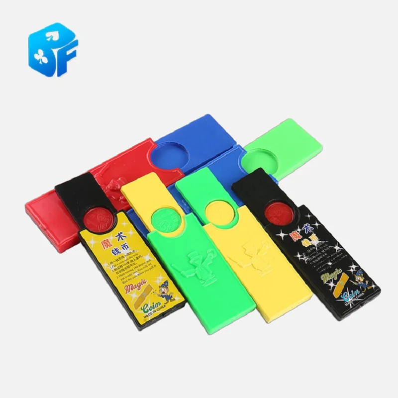 

Magic coin box case 5pcs/lot magic toy show off in public magic prop magic tricks